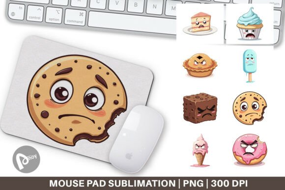 From Crumbs to Clicks: How Mouse Pad Grumpy Desserts Transforms Desktop Culture