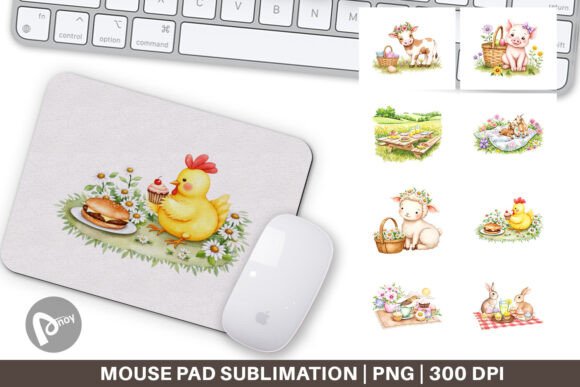How a Mouse Pad Picnic with Farm Animal Design Transforms Your Desk into a Productive and Joyful Workspace