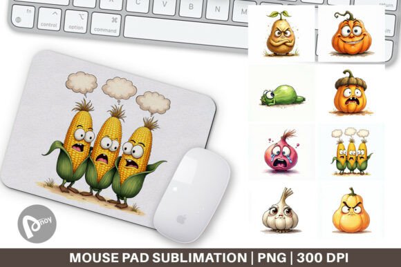 Judgmental Harvest Mouse Pad for Creative Workflows