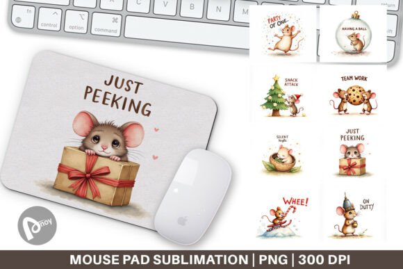 Mouse Mouse Pad PNG and Sublimation Mouse Pad: Choosing the Right Custom Desk Accessory