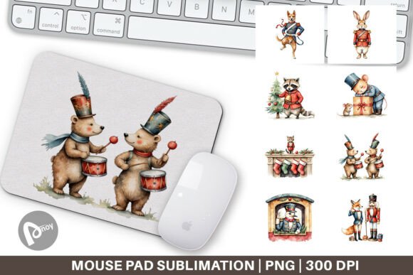 Mouse Pad Animal Toy Soldiers: Merging Creative Design with Desktop Productivity