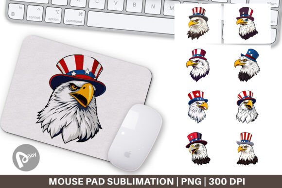 Mouse Pad Bald Eagle Patriotic: Why Your Work Desk or Gaming Room Deserves This Sublime Upgrade