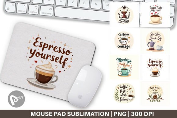 Mouse Pad Caffeine Kick Quotes: Energize Your Workspace with Style and Purpose