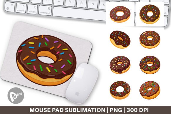Mouse Pad Chocolate Donut: A Sweet Upgrade for Your Desk