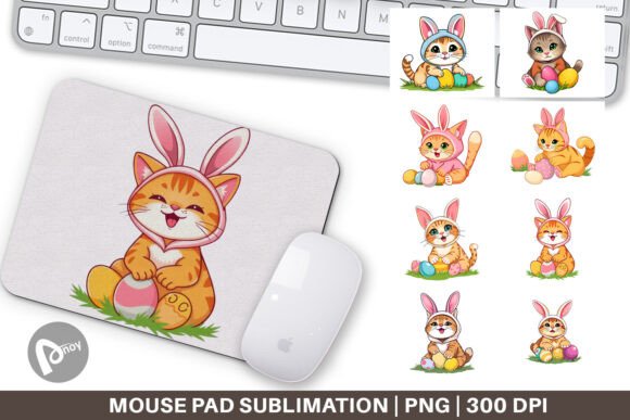 Mouse Pad Easter Cat: A Creative Desk Upgrade for Comfort and Productivity