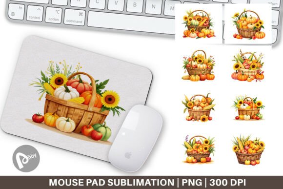Mouse Pad Fall Fruit