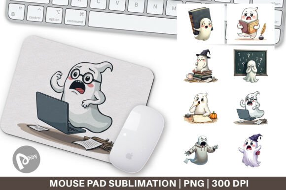 Mouse Pad Overthinking Ghost: A Thoughtful Upgrade for Your Desk