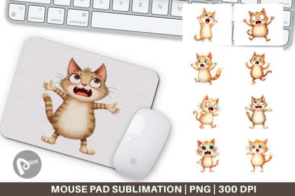 Mouse Pad Panic Cat: A Workflow-Driven Approach to Desk Personalization and Productivity
