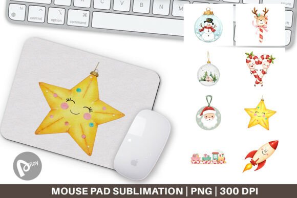 Mouse Pad Pastel Holiday Festive: A Practical Desk Accessory for Seasonal Comfort