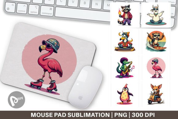 Mouse Pad Retro Quirky Critters: A Practical Desk Upgrade for Work and Play