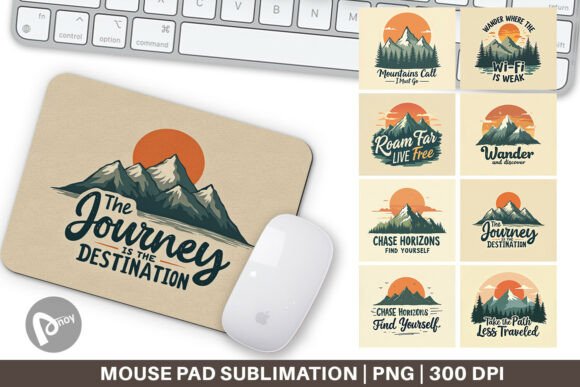 Mouse Pad Vintage Wanderlust Quotes: A Practical Desktop Upgrade for Creatives and Professionals