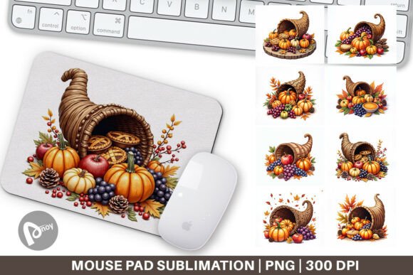 Revitalize Your Workspace: The Appeal of Fall Harvest and Sublimation Mouse Pads for Productivity and Comfort