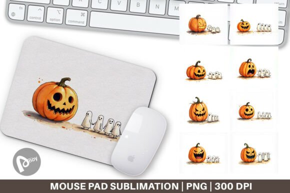 Transform Your Workspace: The Halloween Pumpkin Ghost Mouse Pad as a Strategic Tool