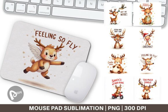 Why a Reindeer Mouse Pad PNG Can Transform Your Desk Setup