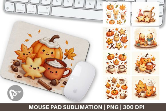 Why an Autumn Cookie Mouse Pad PNG Belongs on Your Desk This Season